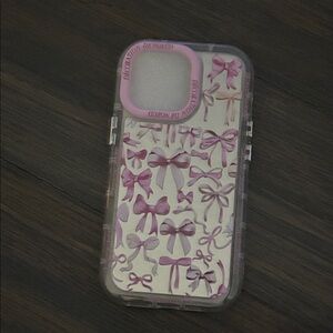 Pink Bow Phone Case